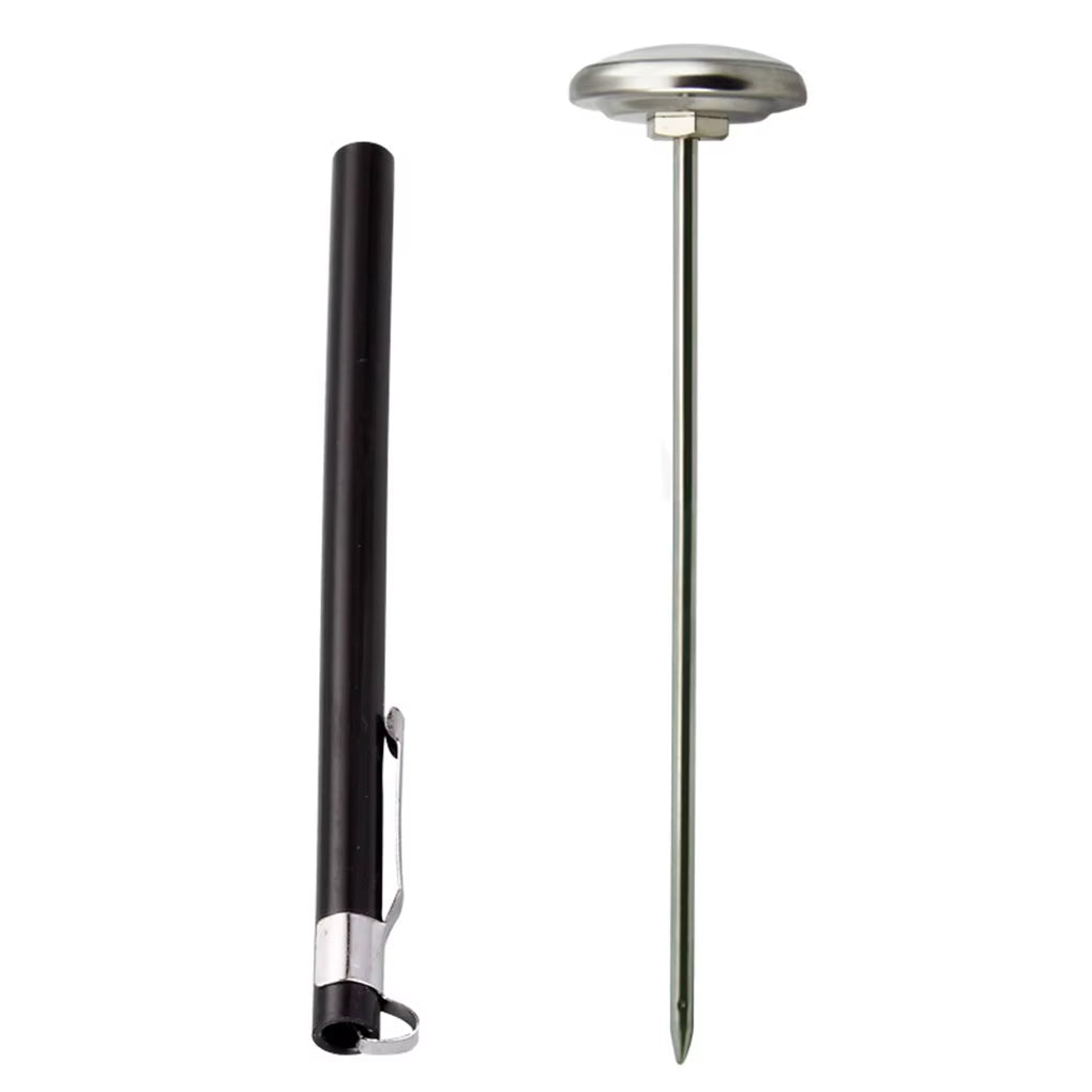 1Pc Stainless Steel Probe Thermometer, Instant Read Kitchen Tool