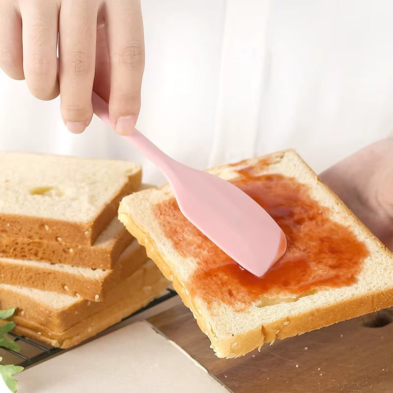 Silicone Spatula Non-Stick - Heat-Resistant Kitchen Baking Tools