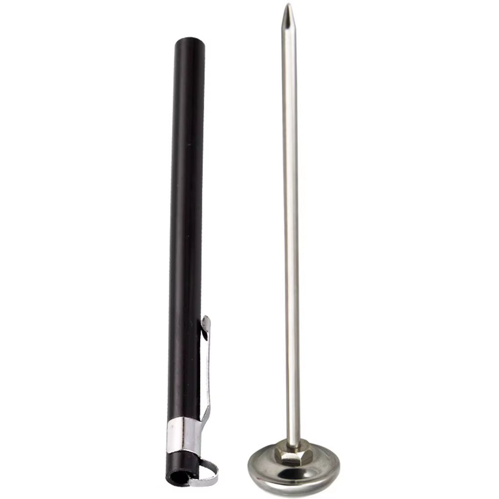 1Pc Stainless Steel Probe Thermometer, Instant Read Kitchen Tool