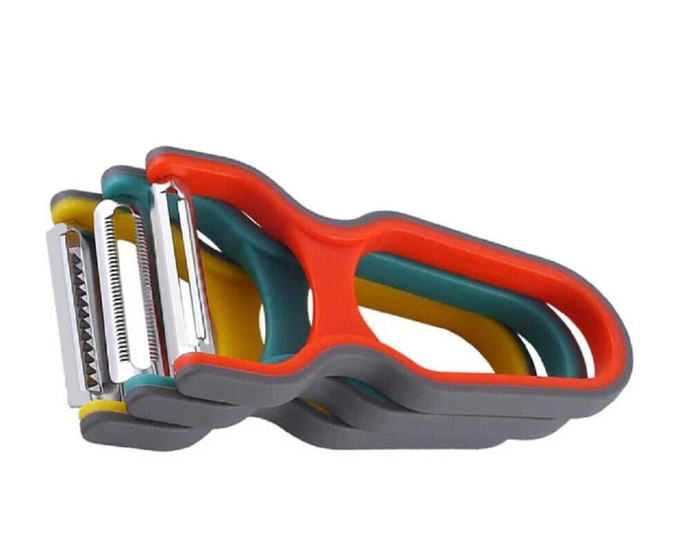 3 ea Peeler Set-Stainless Steel