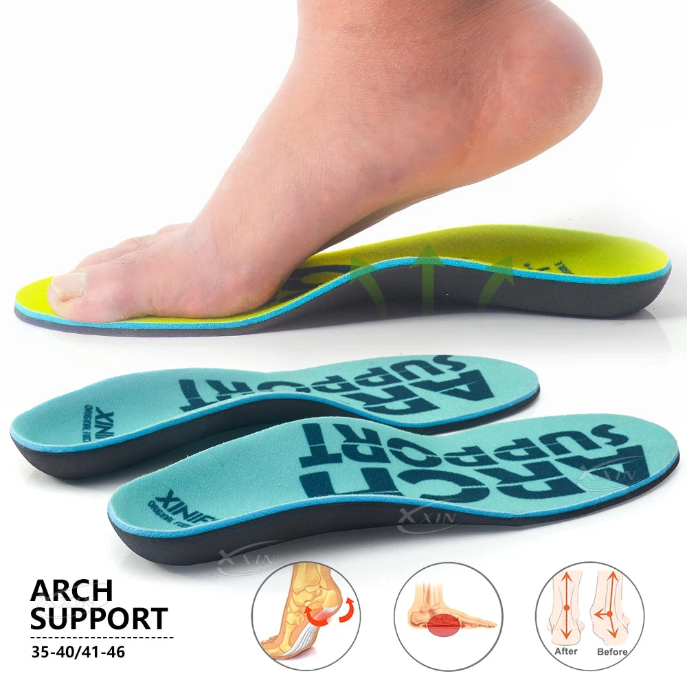 Arch Support Insole Orthopedic Insole Men Women Sport Shoe Insert Flat Foot Shoe Pad Size35-46