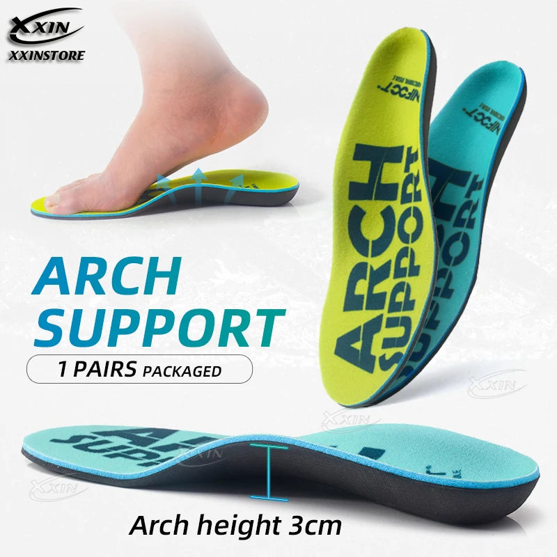 Arch Support Insole Orthopedic Insole Men Women Sport Shoe Insert Flat Foot Shoe Pad Size35-46