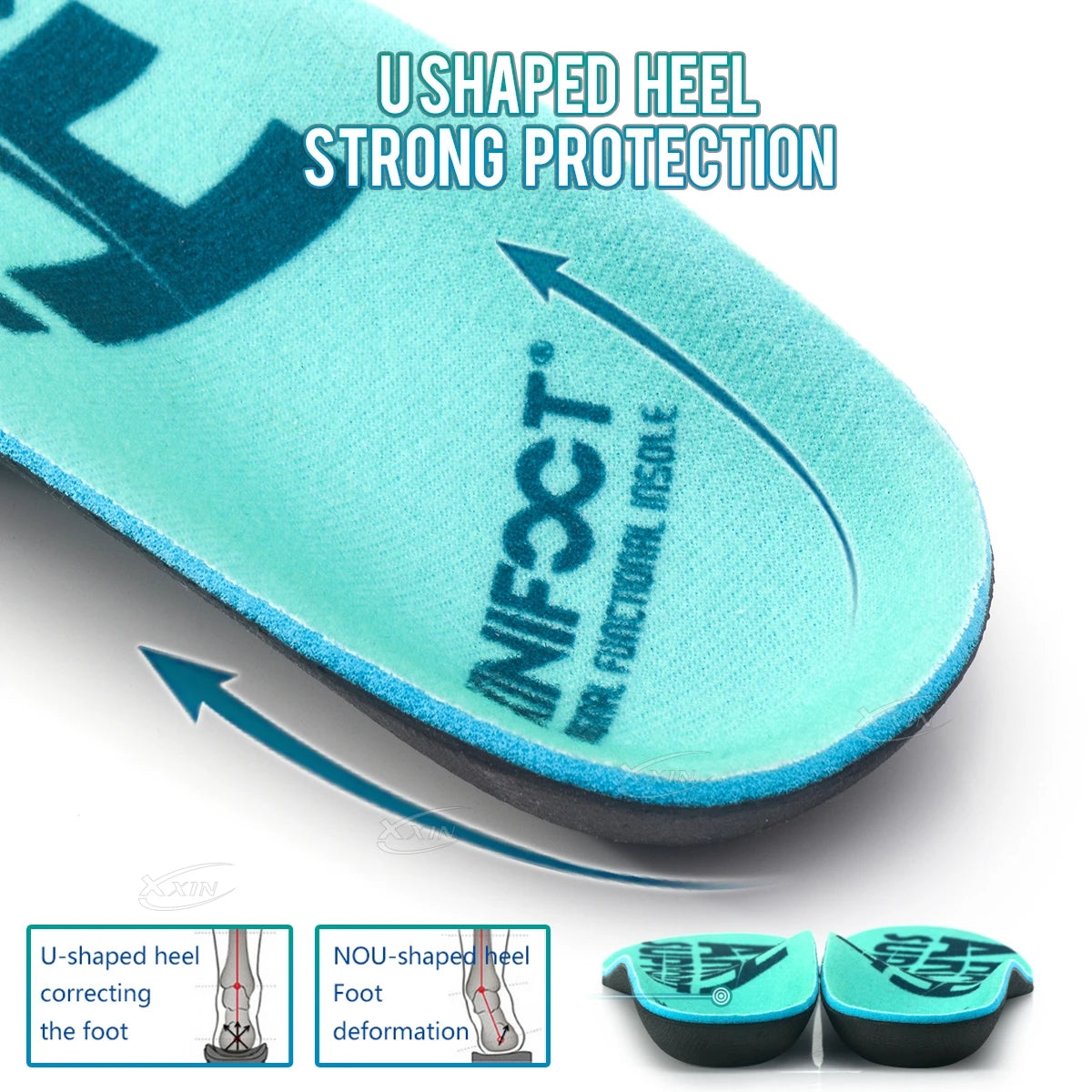 Arch Support Insole Orthopedic Insole Men Women Sport Shoe Insert Flat Foot Shoe Pad Size35-46