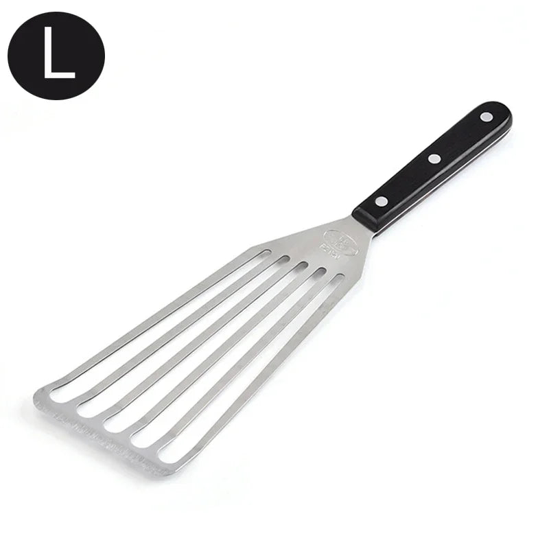 Fish Spatula with Wooden Handle - Kitchen Tools by Leeseph