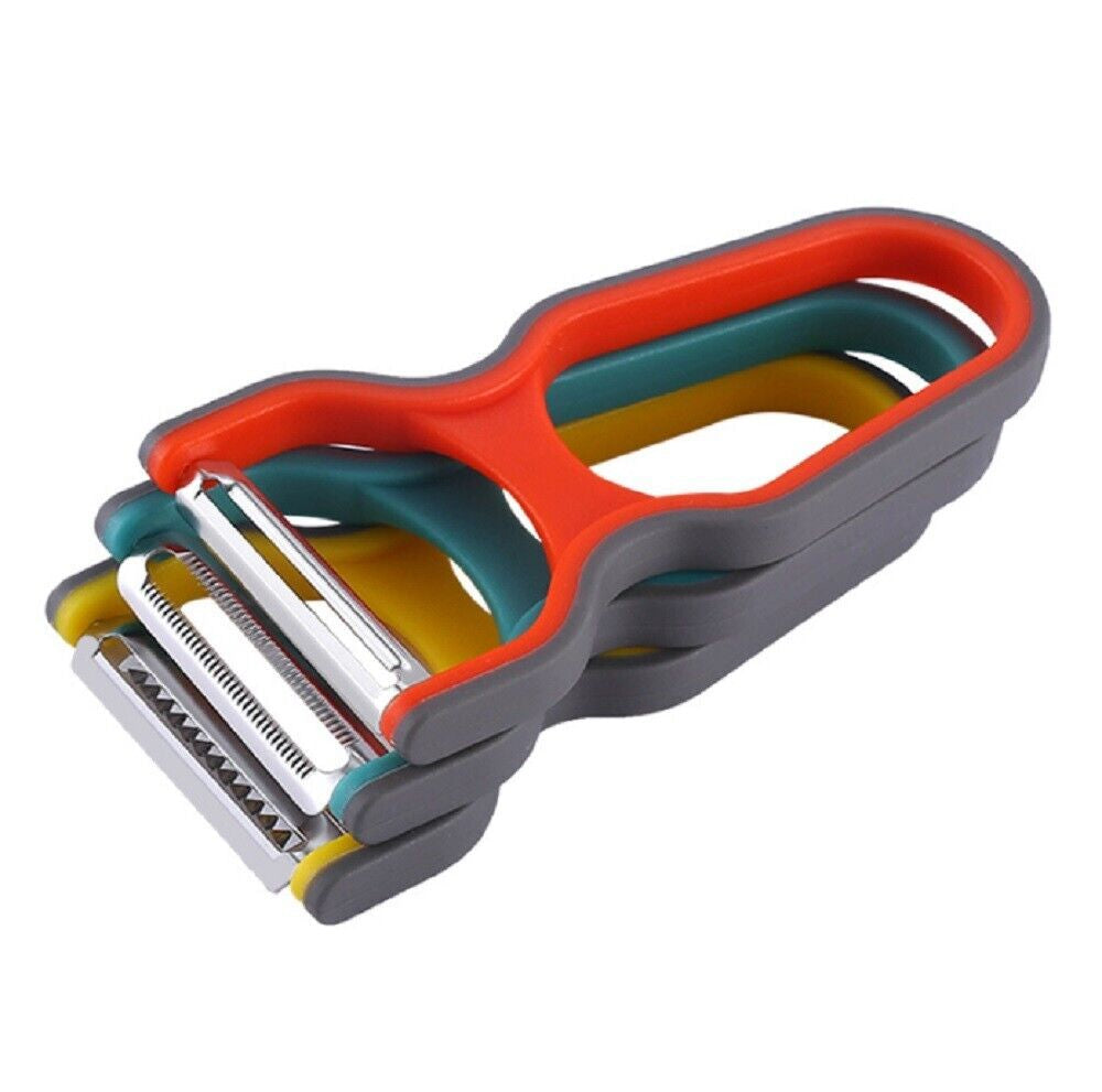 3 ea Peeler Set-Stainless Steel