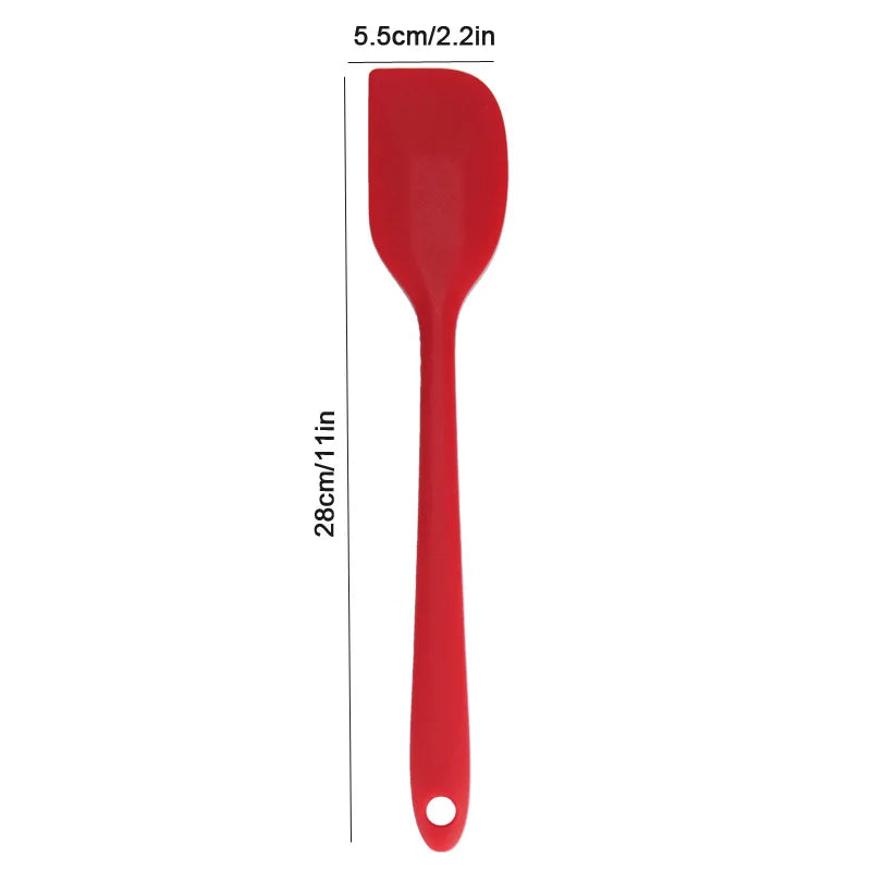 Silicone Spatula Non-Stick - Heat-Resistant Kitchen Baking Tools