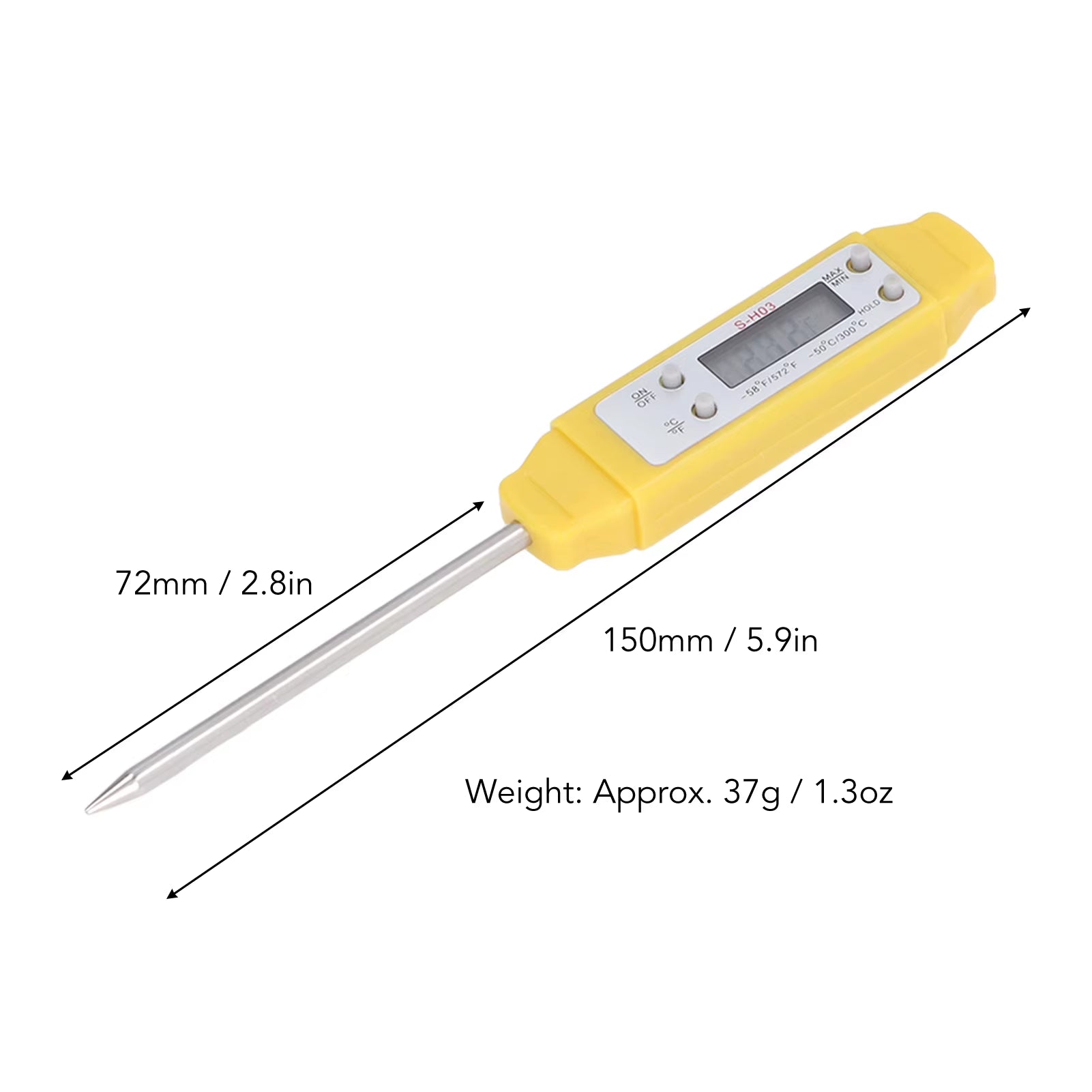 Digital Thermometer Automatic Calibration Pen Style High Accuracy Electronic Pocket Thermometer