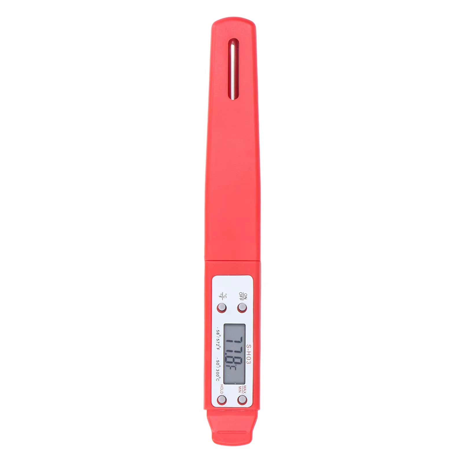 Digital Thermometer Automatic Calibration Pen Style High Accuracy Electronic Pocket Thermometer