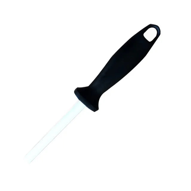12Inch Diamond Knife Sharpener Rod,Professional Sharpening Steel 