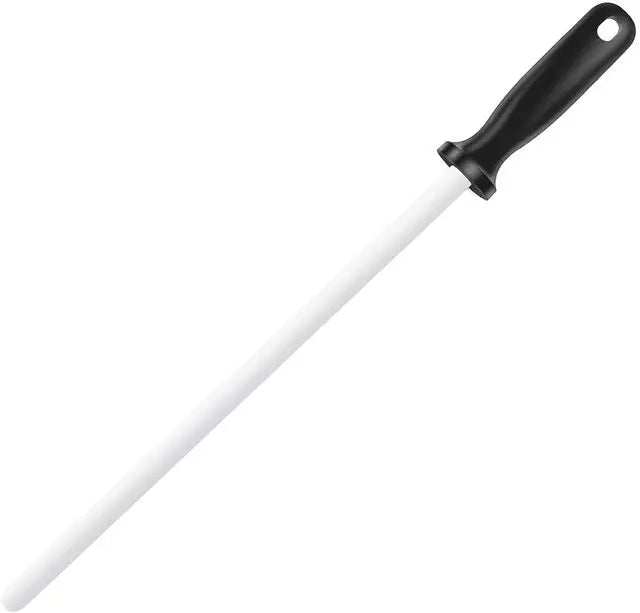 12Inch Diamond Knife Sharpener Rod,Professional Sharpening Steel 