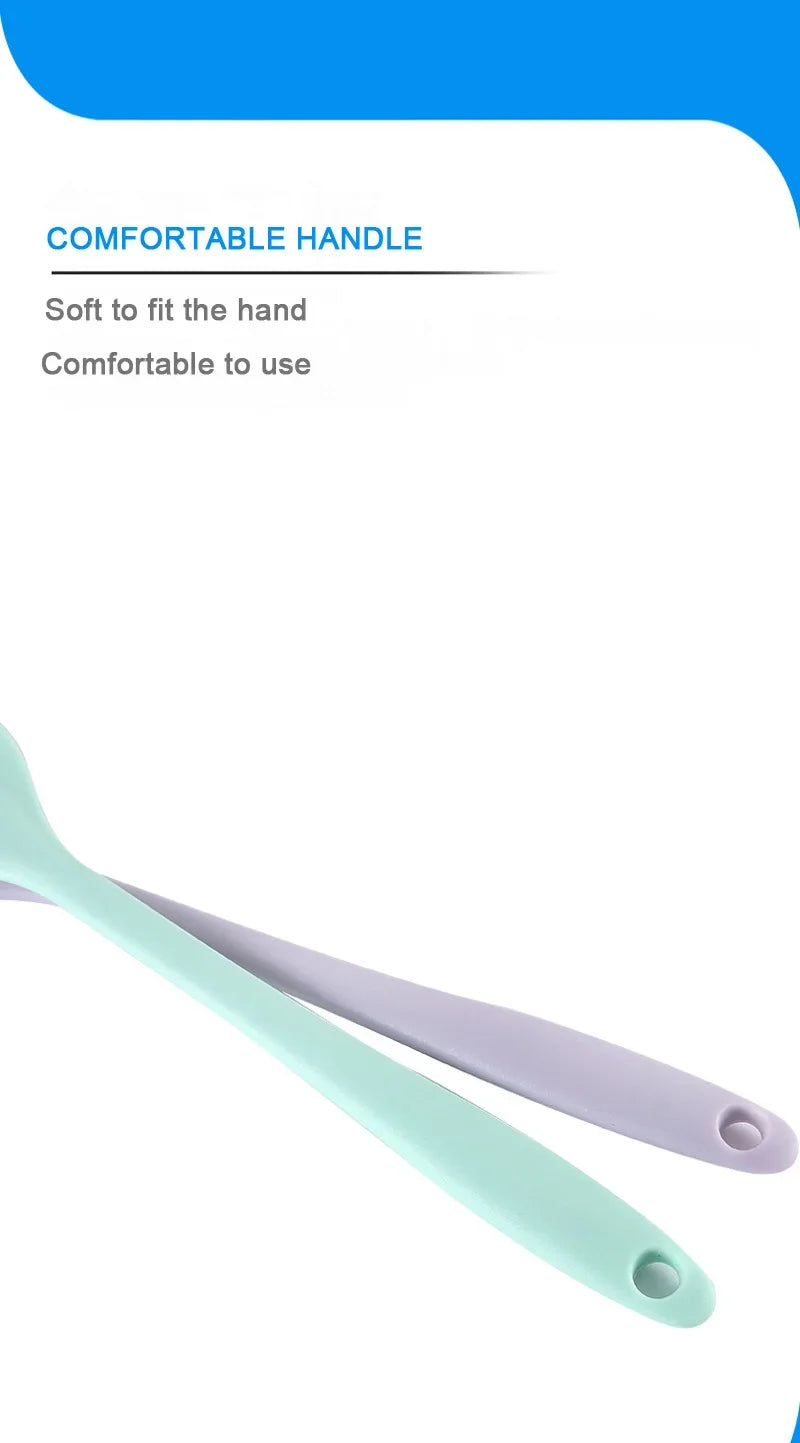 New Silicone cream spatula Non-stick butter spatula Heat-resistant kitchen baking tools DIY cake baking tools Ice Cream tools