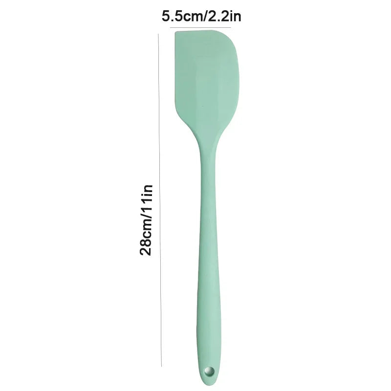 New Silicone cream spatula Non-stick butter spatula Heat-resistant kitchen baking tools DIY cake baking tools Ice Cream tools