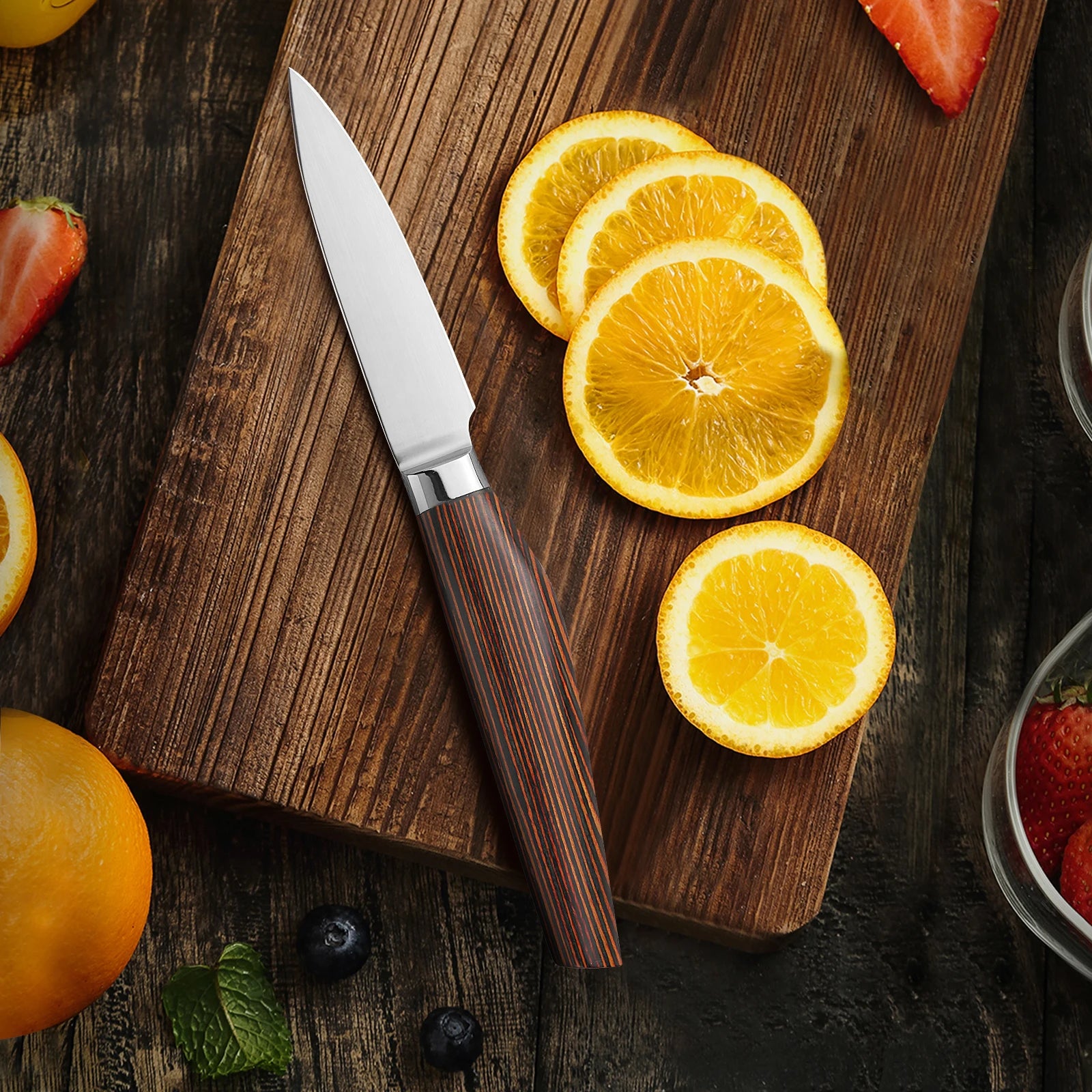 3.5" Paring Knife High Carbon Stainless Steel X50Cr15Mov