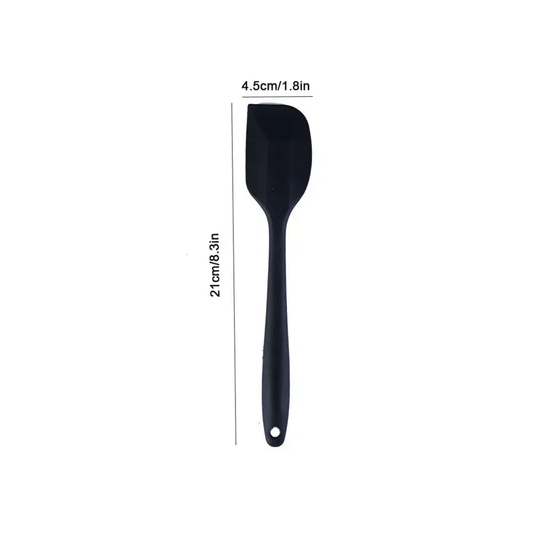 New Silicone cream spatula Non-stick butter spatula Heat-resistant kitchen baking tools DIY cake baking tools Ice Cream tools