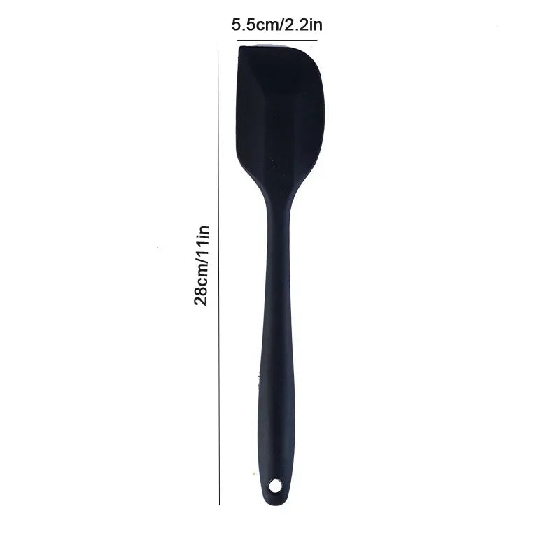 New Silicone cream spatula Non-stick butter spatula Heat-resistant kitchen baking tools DIY cake baking tools Ice Cream tools