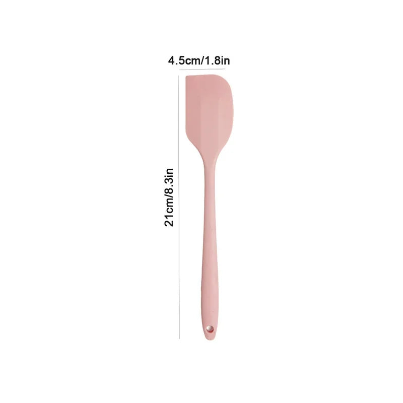 New Silicone cream spatula Non-stick butter spatula Heat-resistant kitchen baking tools DIY cake baking tools Ice Cream tools