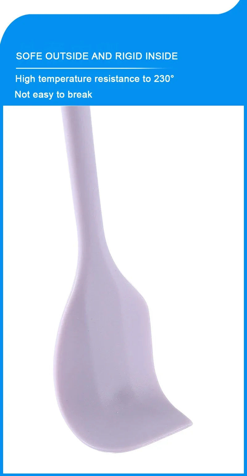 New Silicone cream spatula Non-stick butter spatula Heat-resistant kitchen baking tools DIY cake baking tools Ice Cream tools