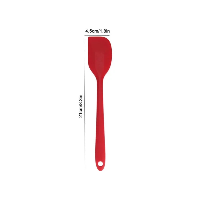 New Silicone cream spatula Non-stick butter spatula Heat-resistant kitchen baking tools DIY cake baking tools Ice Cream tools