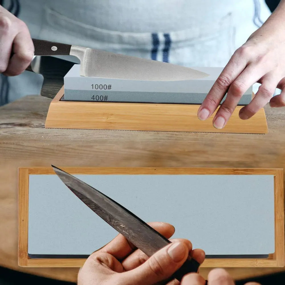 3PCS Professional Sharpening Stones Knife 