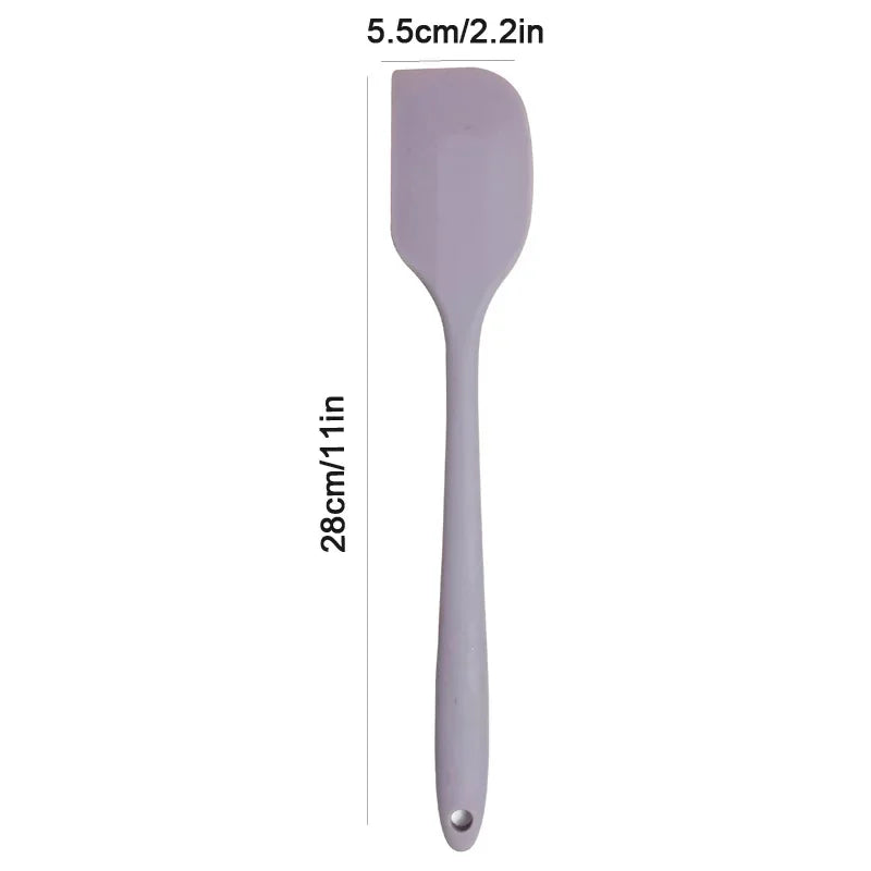 New Silicone cream spatula Non-stick butter spatula Heat-resistant kitchen baking tools DIY cake baking tools Ice Cream tools
