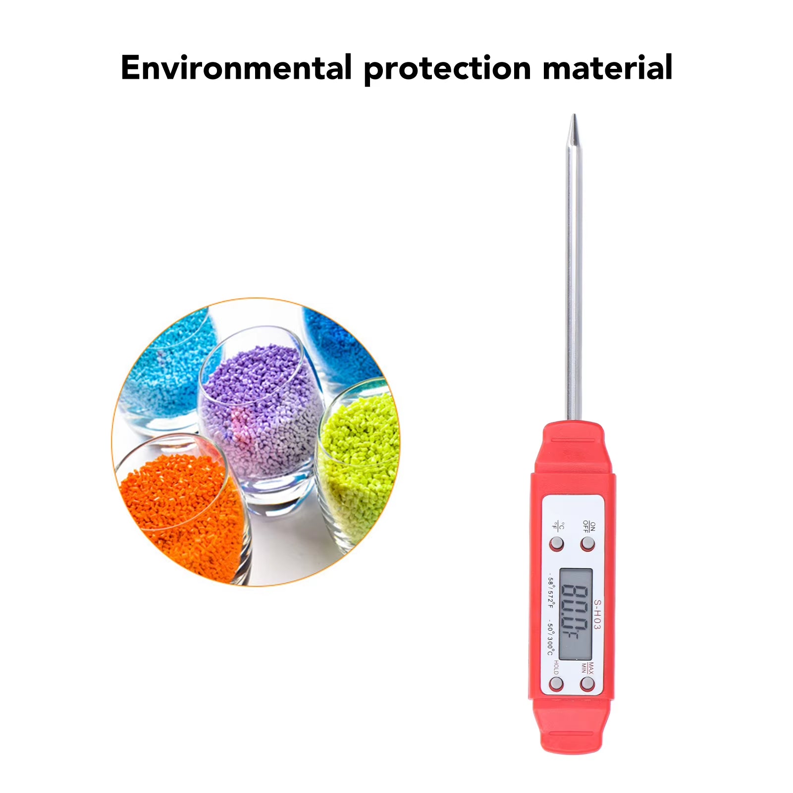 Digital Thermometer Automatic Calibration Pen Style High Accuracy Electronic Pocket Thermometer
