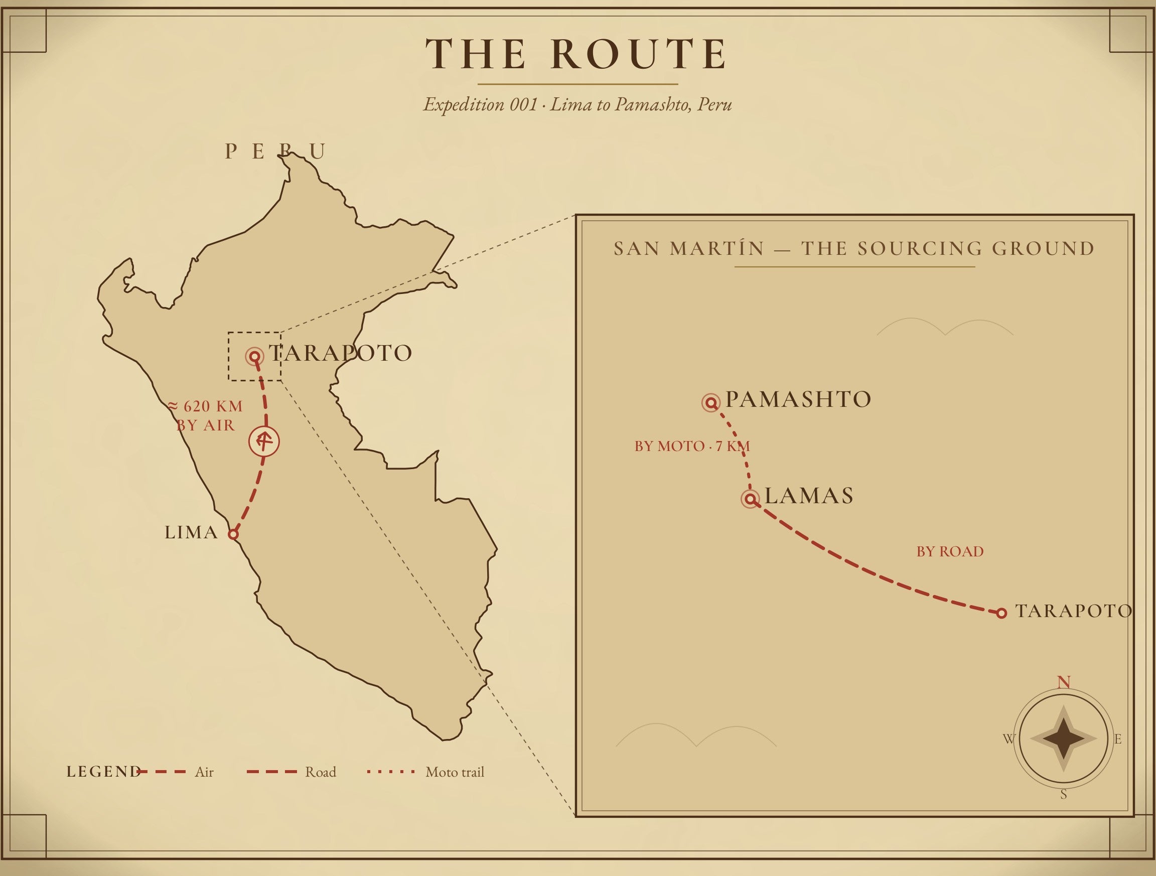 Lima to the hills of San Martín